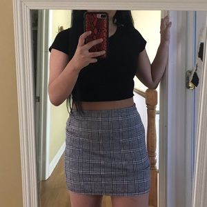 Forever 21 plaid skirt
